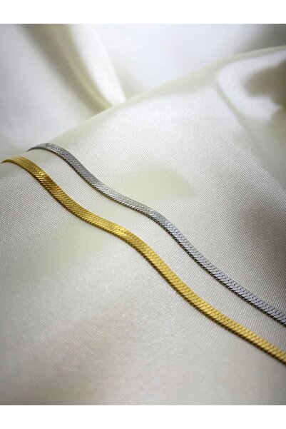 MES Italyan Zincir Çift Bileklik