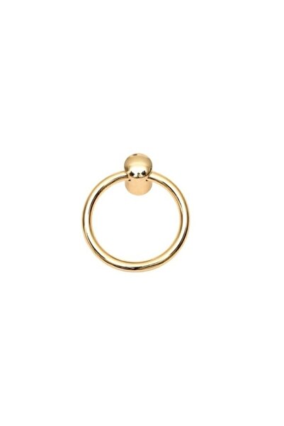 spotkulp Halka Sarkaç Kulp 6cm Çapında Çekmece Dolap Mobilya Kulpları altın R...