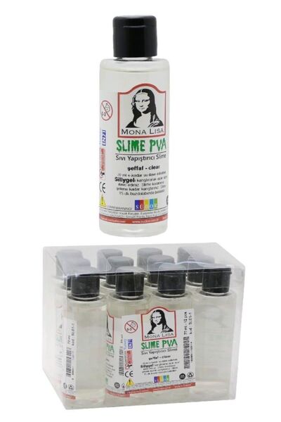 Südor Monalisa Sıvı Yapıştırıcı Slime 70 Ml Şeffaf (12 Li Paket)