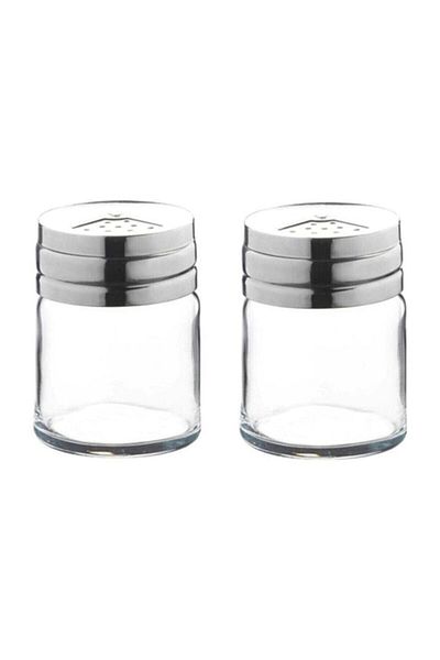 Paşabahçe 43880 Salt and Pepper Shakers Metal Kpk.2li