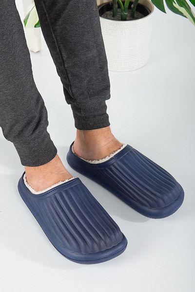 PLN SHOES Παντόφλες σπιτιού Faylon Unisex με μάλλινη σόλα