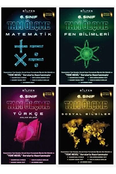 Bilfen Yayıncılık Bilfen 6.sınıf Tam Ölçme Seti 2021