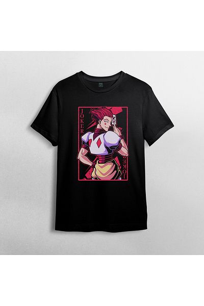 Pixxa Μπλουζάκι Hunter X Hunter Hisoka με λαιμόκοψη - 100% βαμβάκι Μοντέλο 2