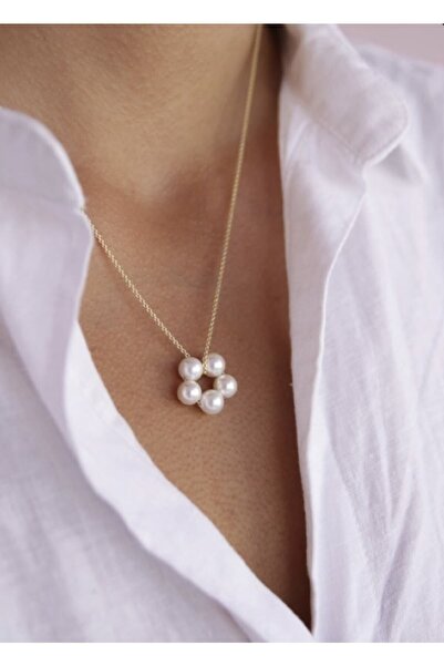KARACA DESİGN Pearl Necklace Chain Pearl Necklace