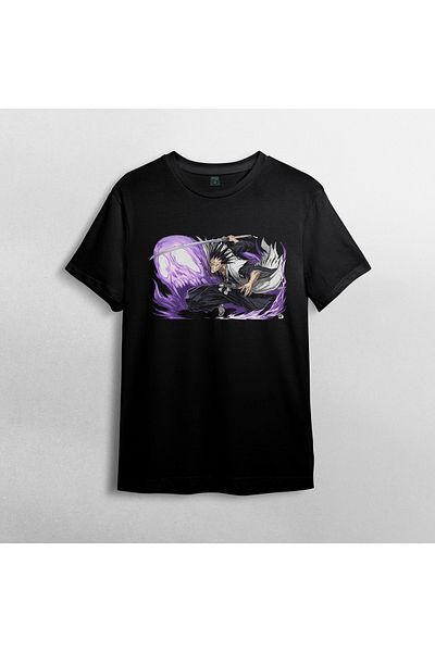 Pixxa Μπλουζάκι με λαιμόκοψη Zaraki Kenpachi Bleach - 100% βαμβάκι Μοντέλο 1