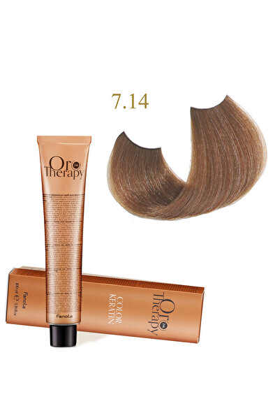 Fanola Oro Therapy 24k Color Keratin With Gold & Argan Oil 100ml (ammonia Fre...