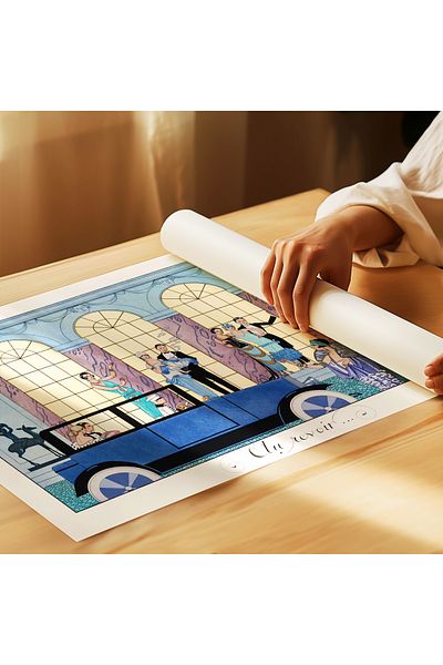 ARTHOUSECOLLECTIVE Αφίσα George Barbier - Αφίσα χωρίς πλαίσιο σε μεγέθη ζωγραφικής