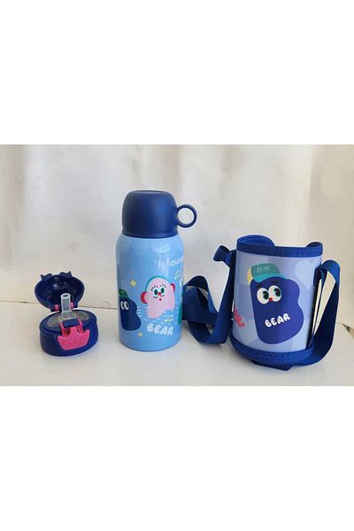 Taros Unick Color King - 0.5Lt Blue Steel Flask