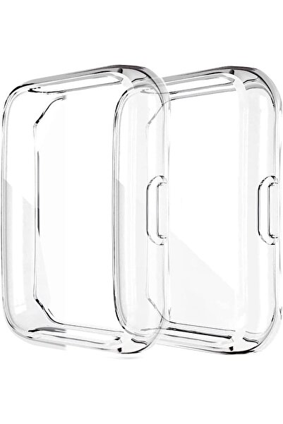 mimtec Huaweı Watch Fit 2 Uyumlu Tam Kaplayan 360 Derece Ekran Koruyucu