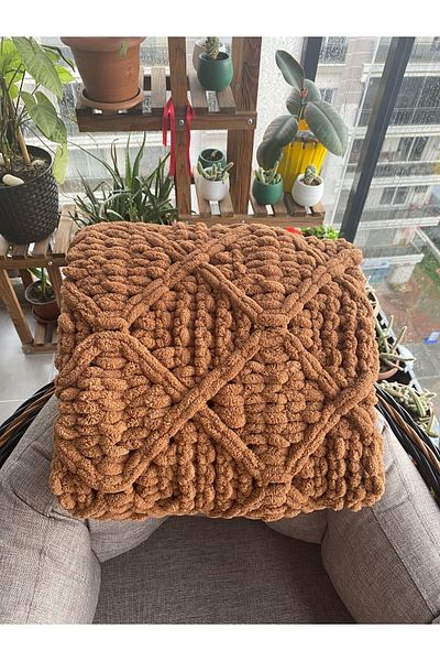 Alize Puffy baby blanket