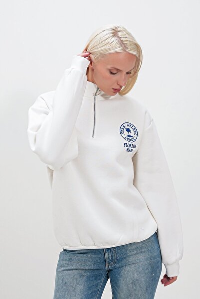 HAKKE Hanorac cu trei fire cu imprimeu Miami Florida