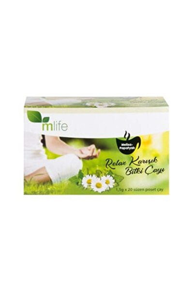 M Life Relax Karışık Bitki Çayı 30 G 20'Li ( 1 ADET )