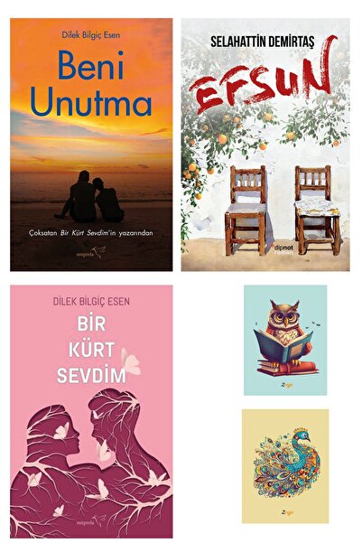 Müptela Yayınları Efsun - Selahattin Demirtaş - Beni Unutma - Bir Kürt Sevdim...