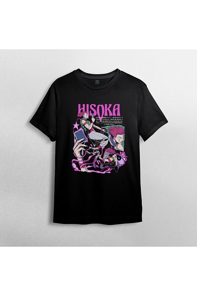 Pixxa Μπλουζάκι Hunter X Hunter Hisoka Crew Neck 100% βαμβακερό - 1