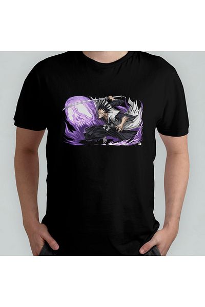 Pixxa Μπλουζάκι με λαιμόκοψη Zaraki Kenpachi Bleach - 100% βαμβάκι Μοντέλο 1