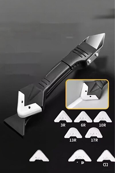 Sezka Life Derz Kazıyıcı Kazıma Aparatı Silikon Sökücü Mastik Pürüzsüz Kazıyı...