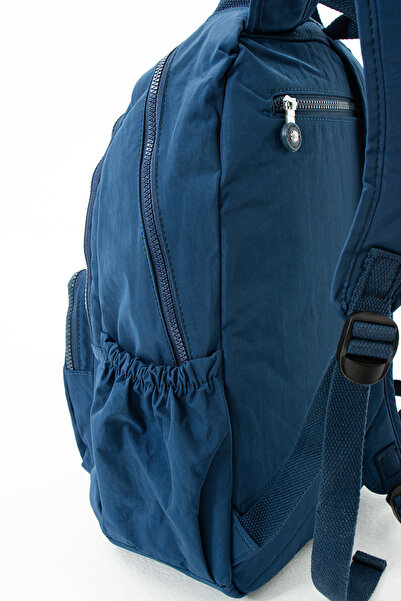 GP GUES POLO Чорний водонепроникний рюкзак Krinkıl для ноутбука та шкільної сумки великого розміру