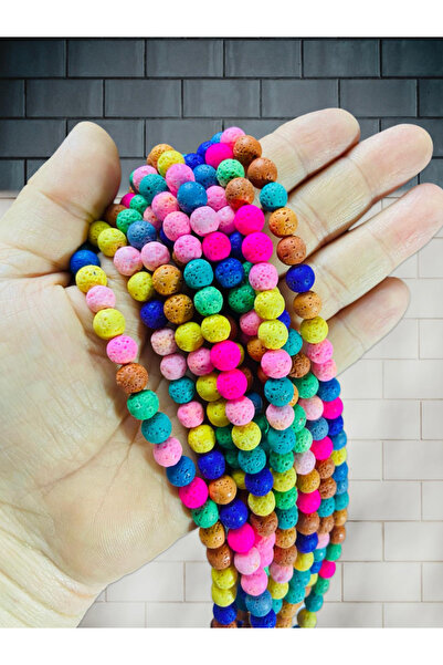 Flea Market 40 броя дървени ясперни мъниста