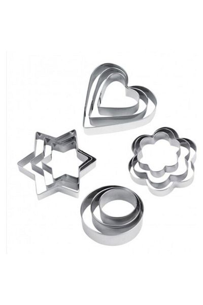 Eminonutoptanci Heart Daisy Star Nest Model - 12 Pieces Bk156