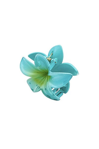 CulyBaby Clip de păr cu flori albastre și agrafă de păr Lotus