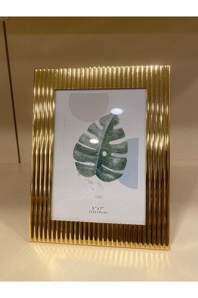 PLUS HOME Gold Colored Frame Painting - Medium Size 13x18