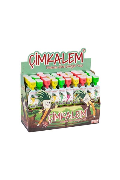 Hanedanev Çim Kalem Moduna Göre Çimojini Seç Fosforlu Çim Başlıklı Kurşun Kalem 3502