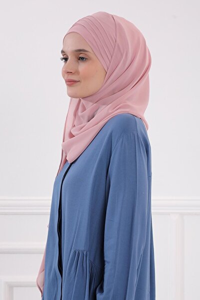 Aisha's Design Практичний шарф з шифону з перехресним плетінням, cps-62, пудр...