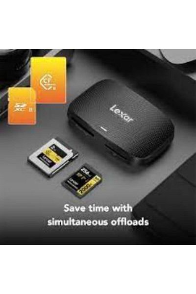 Lexar قارئ بطاقات CFexpress Type B /SD USB 3.2 Gen 2