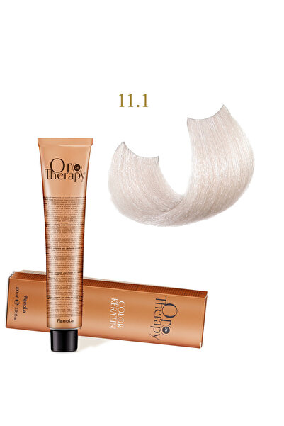 Fanola Oro Therapy 24k Color Keratin With Gold & Argan Oil 100ml (ammonia Fre...