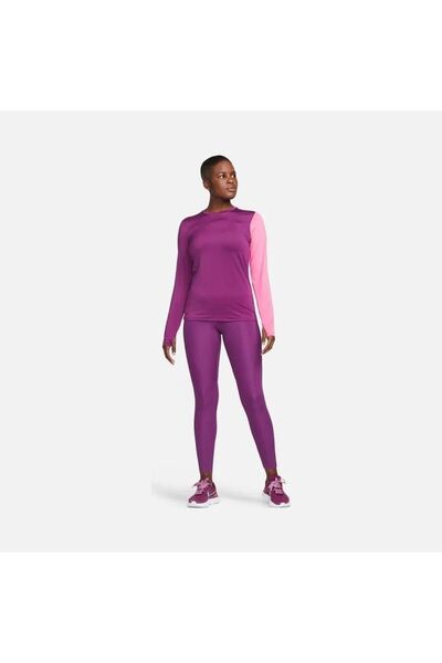 Nike Epic Fast Mid-Rise Running Mor Kadın Tayt CZ9240 503