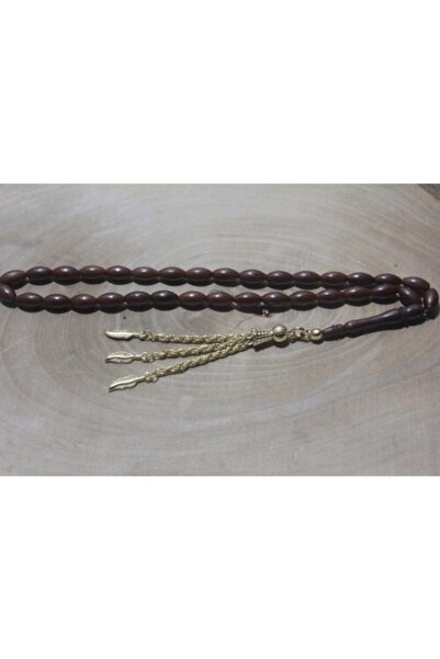 RD EKOAVM 6 mm tăiat orz cu trei ciucuri placat cu aur - rozariu Kuka cu capă...