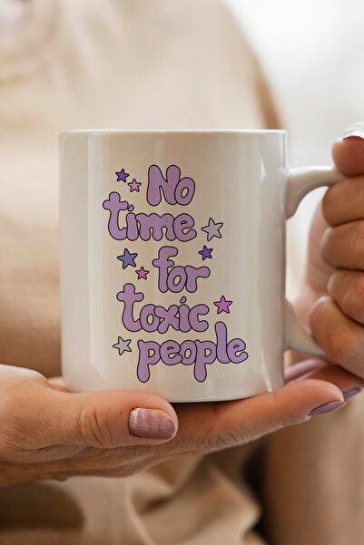 South Steel لا وقت للأشخاص الذين يسببون الضغوط مطبوع كوب