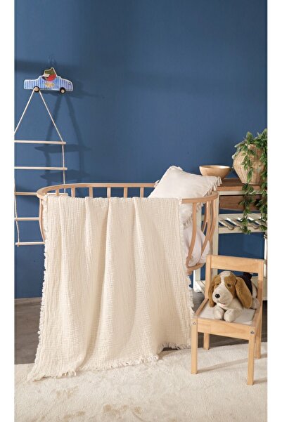 OTEXSA 4 Layer Muslin Baby Blanket (110 X 110) (with glasses, camera lens cleaning cloth as a gift)