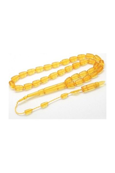RD EKOAVM Polish Amber Rosary - Bullet Cut