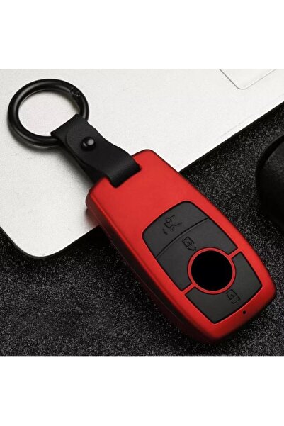 AYZ GARAGE Mercedes-Benz Red Compatible Velvet Key Case