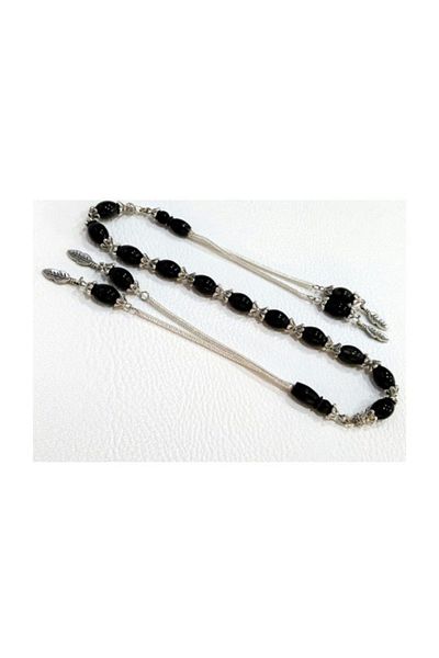 RD EKOAVM Buffalo Zaza Prayer Beads with Metal Accessories - Tt-476