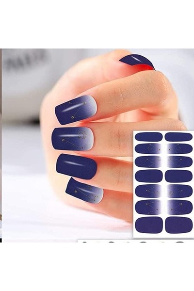 Hediyepro 2 li Tırnak Etiketi, Kendinden Yapışkanlı Tırnak Sticker, Suya Daya...