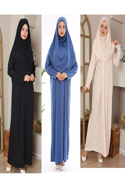 medipek Boydandan Wearable One-Piece Prayer Dress