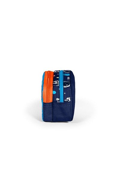 Coral High Παιδική τσάντα στυλό δύο τμημάτων Navy Blue Astronaut 12058
