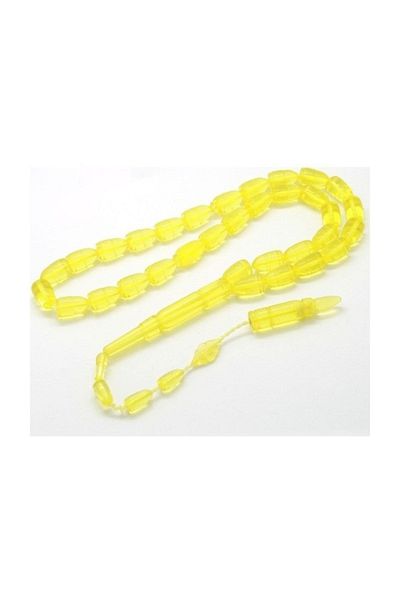 RD EKOAVM Men's Bullet Cut Polish Amber Prayer Beads