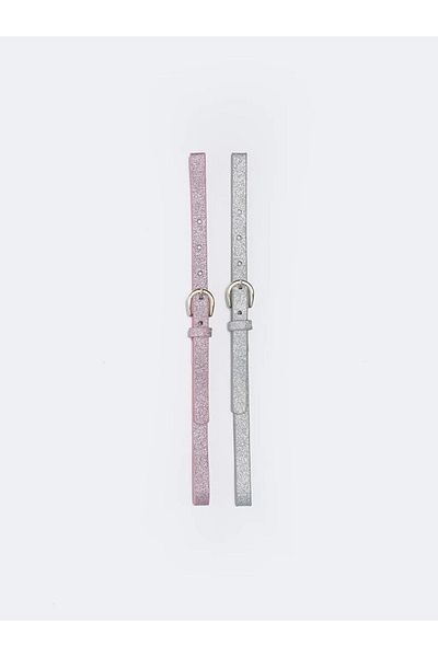 LC Waikiki Curea pentru fete cu sclipici de la Aymira Clothing, pachet de 2