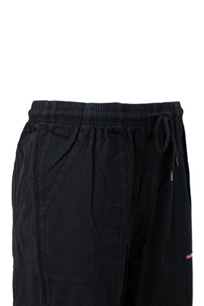 Oppland Men's Capri - 100% Pure Cotton, Flat Leg, Pocket, Waist Lace Comfortable Design