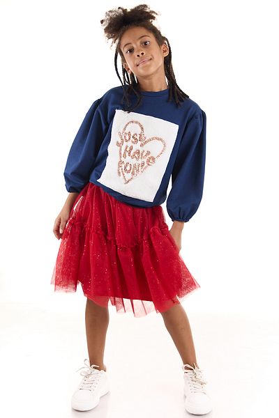 Colorinas Patterned Tutu Skirt - Gathered Design