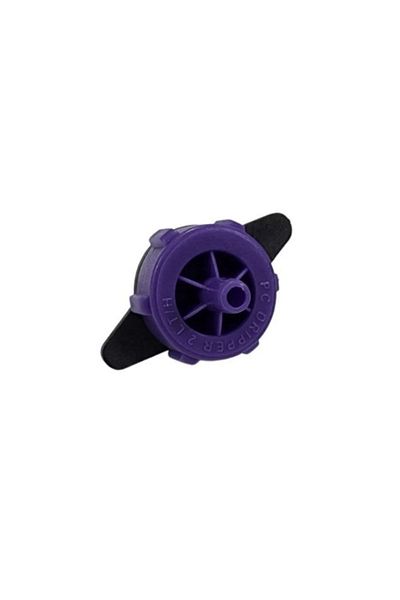 SerDrip Pressure Adjustable Dripper Emitter Purple 2 Lt/h - 100 Pieces