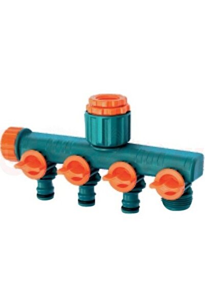 Hunter Bahçe Hortum 4lü Jak Dağıtıcı 1/2" - 3/4" - 1