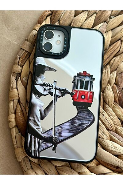 HYPERSOFT Iphone 11 (6.1 inç) Uyumlu Casefity Aynalı Kılıf İstanbul Taksim İs...