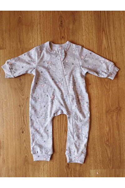 Newteam بذلة بأكمام طويلة ورقبة دائرية من القطن بنسبة 100% للفتيات الصغيرات -...