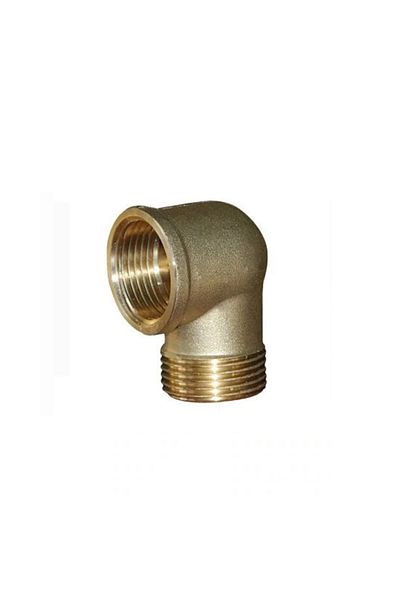Sır Yellow Brass Tail Elbow 1/8"