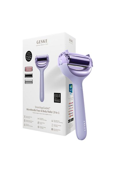 Geske 9 in 1 Micro Needle Face and Body Roller - Microneedle Face & Body Roller