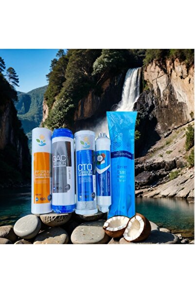 ULUCAY AQUA Açık Kasa Filtre Seti Su Arıtma Cihazı Filtresi Tüm Açık Kasa Mar...